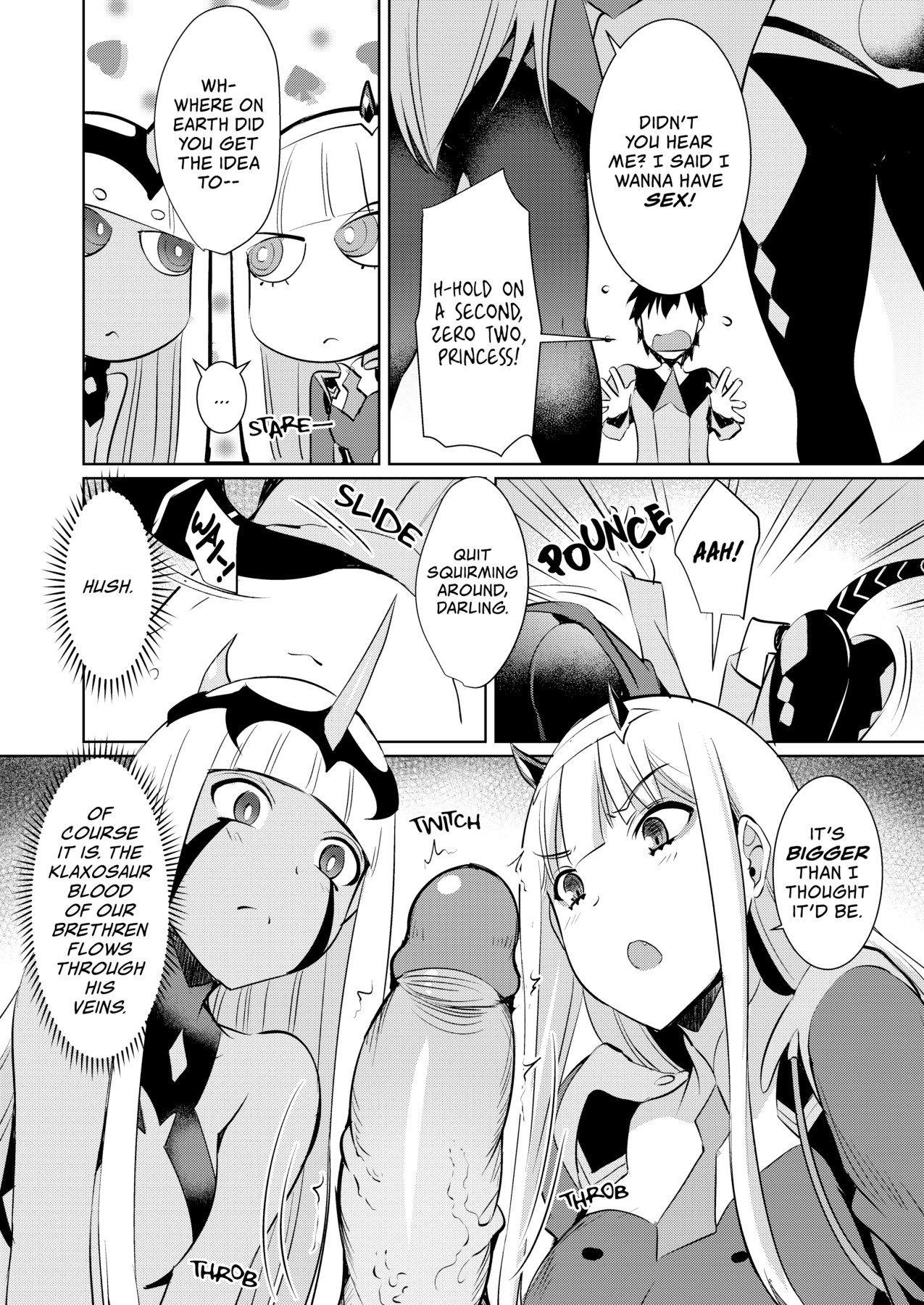 Hentai Manga Comic-Darling in the One and Two-Read-5